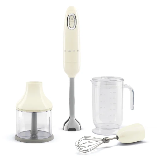 Varinha Mágica Smeg HBF03CREU - com acessórios, Anni 50, Creme