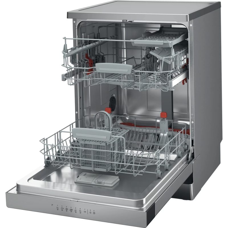 Máquina de Lavar Loiça Hotpoint HFC 3C26 CW X - 60 cm, 14 Conjuntos, Inox - Image 2