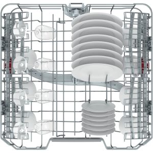 Máquina de Lavar Loiça Hotpoint HFC 3C32 W X - 60 cm, 14 Conjuntos, Inox - Image 4