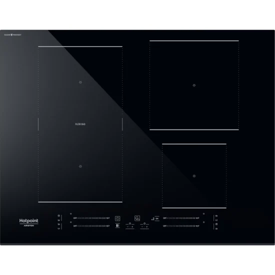 Placa de Indução HS 1865C CPBF - 65 cm, Elétrica, Vidro Preto