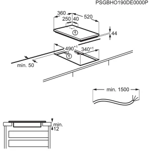 Placa Modular AEG IKE42640KB - Image 4