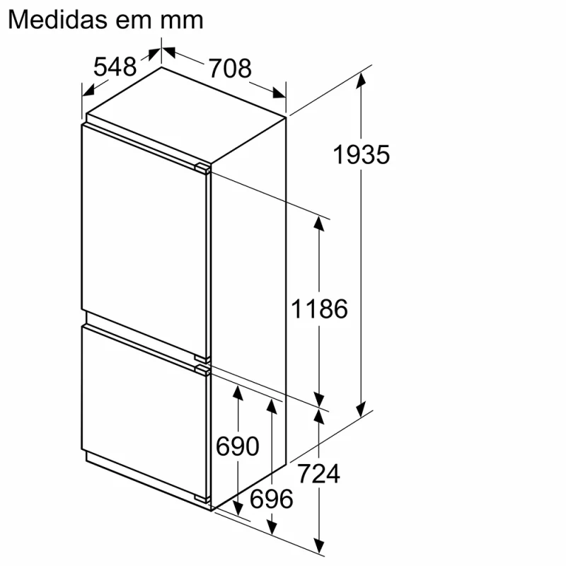 Frigorífico Combinado Bosch KBN96VFE0 - Image 5