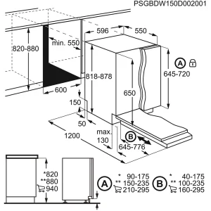 Máquina de Lavar Loiça Electrolux KEAF7200L - Image 4