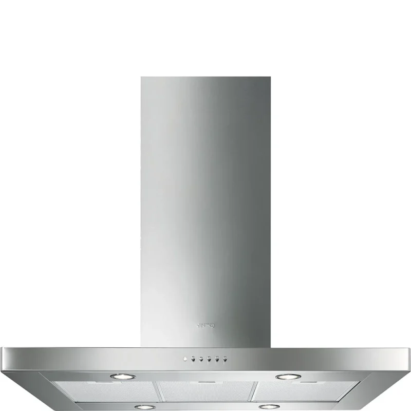 Chaminé Ilha Smeg KI90XE - Inox, 90cm, B