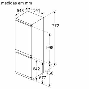 Frigorífico Combinado Bosch KIV86VSE0 - Image 6