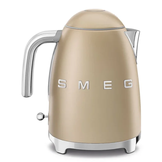 Chaleira Elétrica Smeg KLF03CHMEU - 1,7 Lts, Anni 50, Champanhe mate