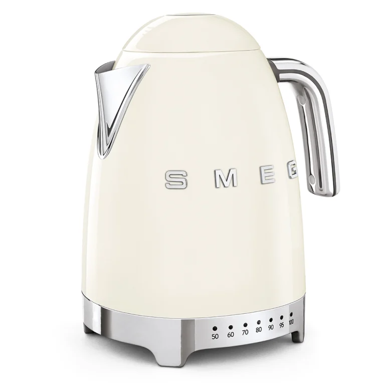 Chaleira Temperatura Variável Smeg KLF04CREU - 1,7 Lts, Anni 50,Creme