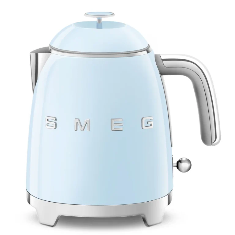 Chaleira Elétrica Smeg KLF05PBEU - Mini 0,8Lts, Anni 50, Azul céu