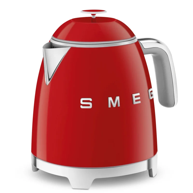 Mini Chaleira Elétrica Smeg KLF05RDEU - 0,8Lts, Anni 50, Vermelha - Image 3