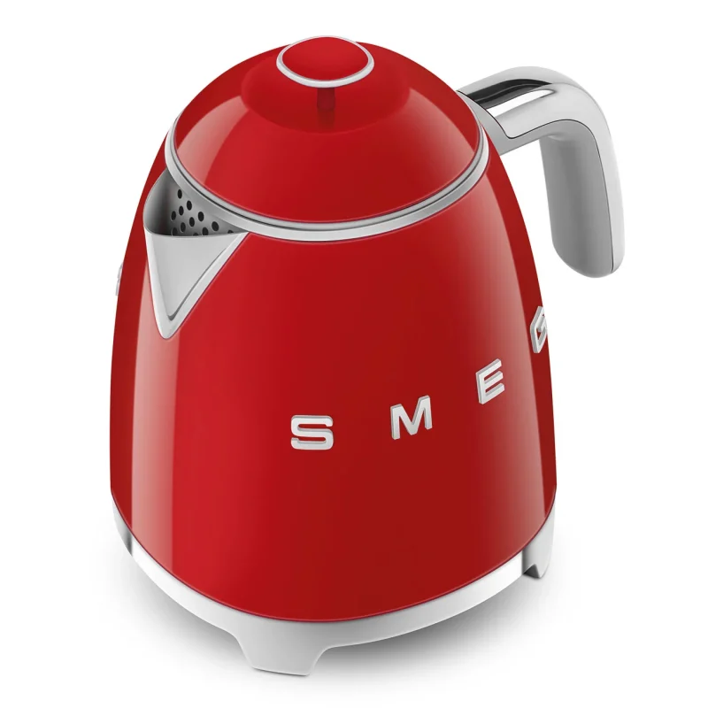 Mini Chaleira Elétrica Smeg KLF05RDEU - 0,8Lts, Anni 50, Vermelha - Image 9