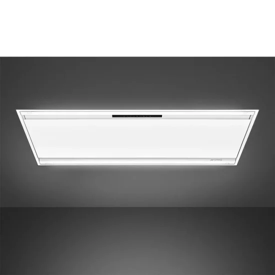 Exaustor Teto Smeg KLT12L4WH - Slim, Branco, 120cm, B