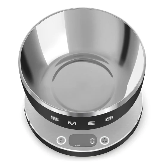 Balança Smeg KSC01BLMWW - Collezione, Preto mate