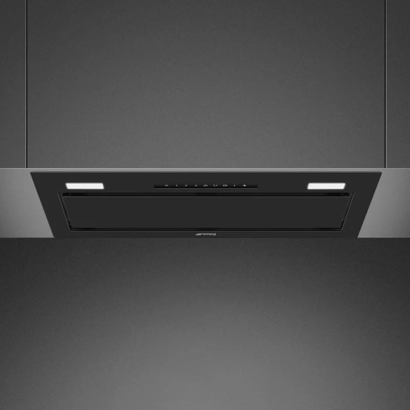 Exaustor Integrável Smeg KSG6P4MB - Preto mate, 60cm, B