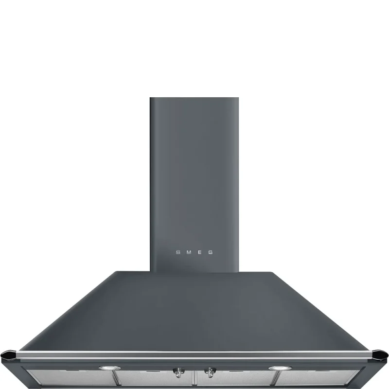 Chaminé Parede Smeg KT110GRE - Victoria Slate Grey, 110cm, A