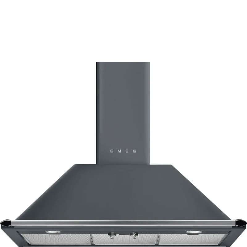 Chaminé Parede Smeg KT90GRE - Victoria Slate Grey, 90cm, A