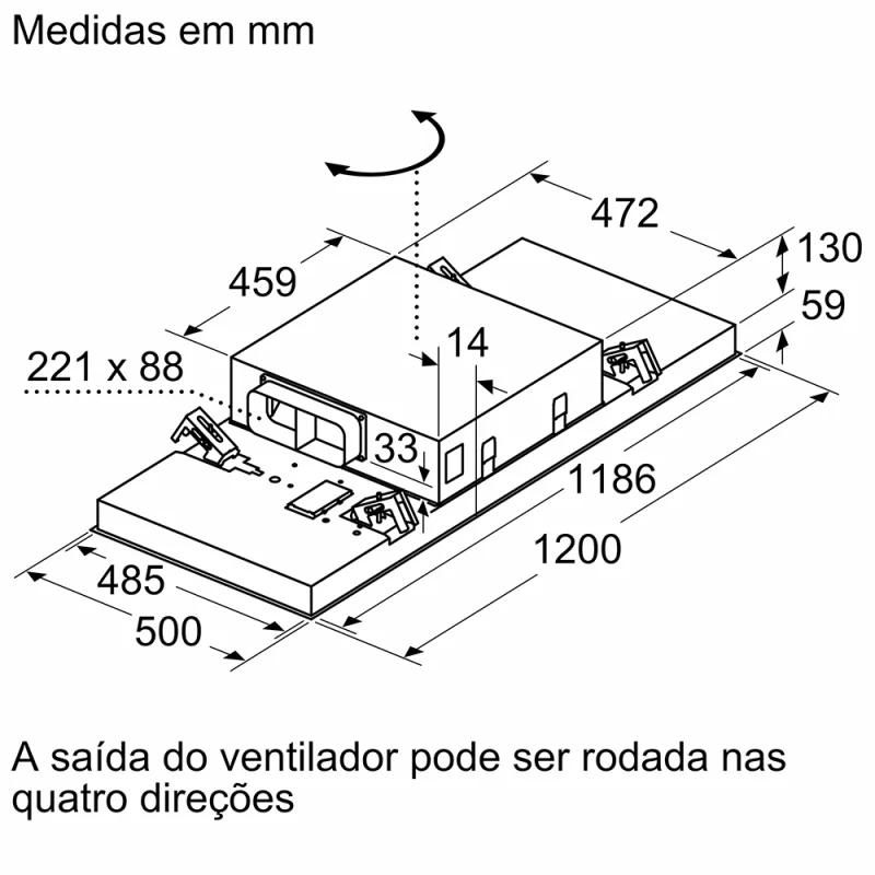 Exaustor de Teto Siemens LR26CBS20 - Image 8