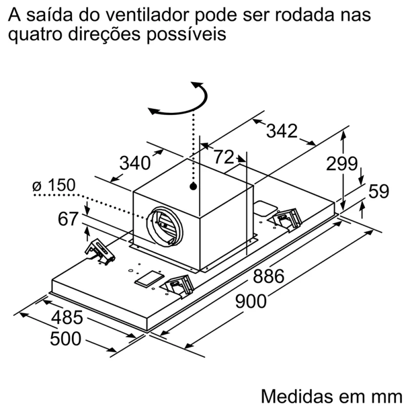 Exaustor de Teto Siemens LR97CBS20 - Image 7