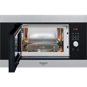 Micro-Ondas Hotpoint MF20G IX HA - 20 lt, Com grill, Inox - Image 2