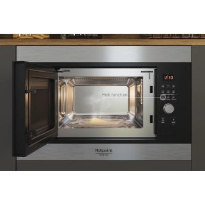Micro-Ondas Hotpoint MF20G IX HA - 20 lt, Com grill, Inox - Image 4