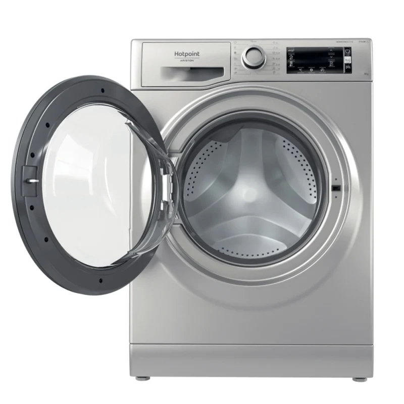 Máquina de Lavar Roupa Hotpoint NLCD 948 SS A EU N - 9 kg, 1400 rpm, Silver - Image 2