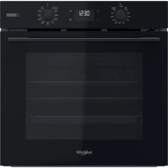 Forno Multifunções Whirlpool OMSK58RU1SB - 71 lt, 59.5 cm, Pirolítico + Hidrolítico, Preto