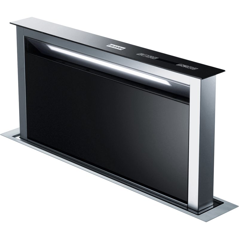 Exaustor de Bancada Franke FDW 908 IB XS VIDRO PRETO/ INOX