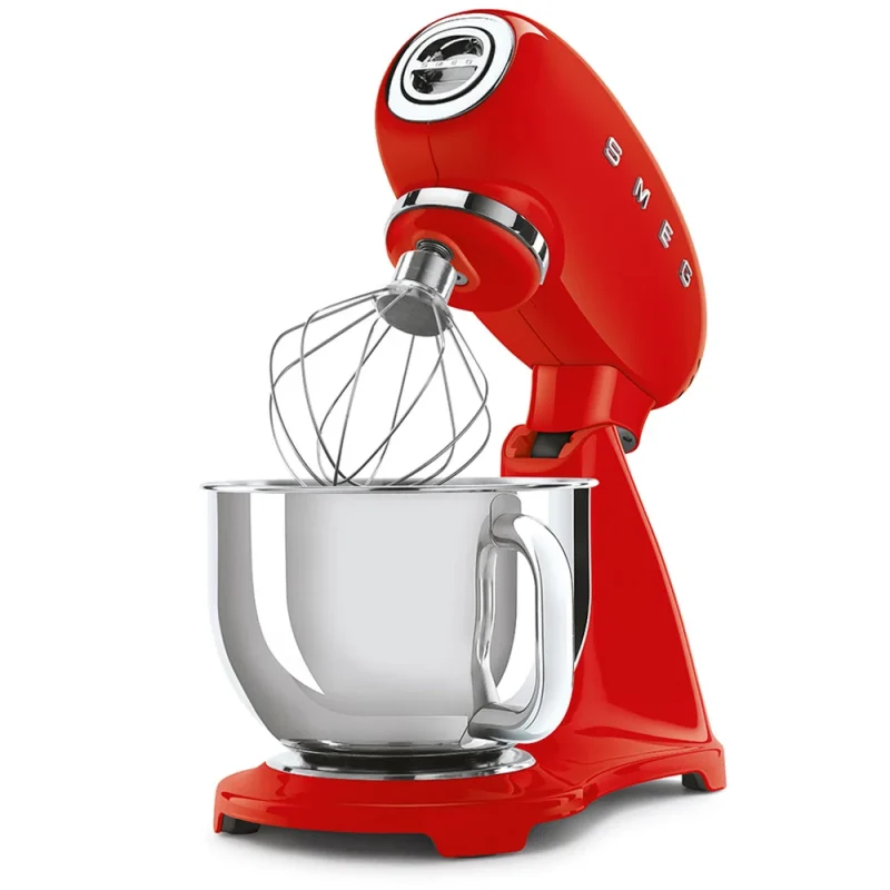 Robot de Cozinha Smeg SMF03RDEU - 800W, Anni50, Total Vermelho - Image 4