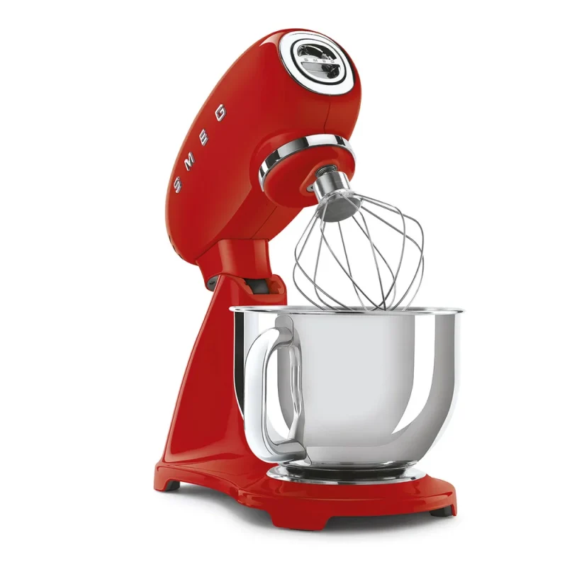 Robot de Cozinha Smeg SMF03RDEU - 800W, Anni50, Total Vermelho - Image 3