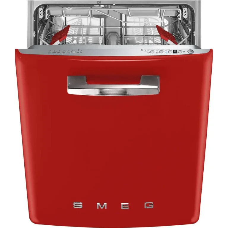 Máquina de Lavar Loiça Smeg STFABRD3 - Anni 50, Vermelha, 11 Prog, B