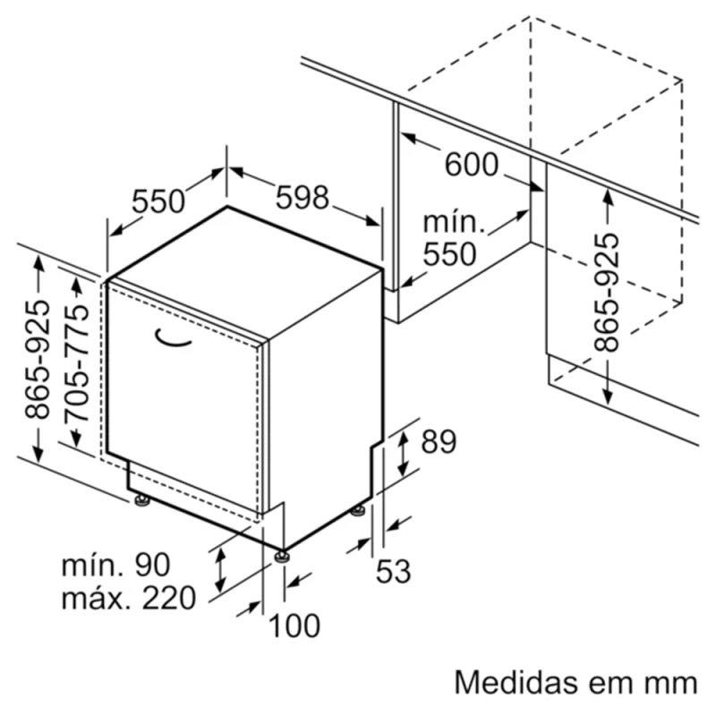 Máquina de Lavar Loiça Siemens SX65ZX07CE - Image 10