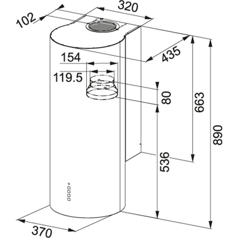 Chaminé Franke FTU 3805 XS LED - Image 2