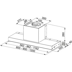 Exaustor Integrável Franke FST PLUS 908 X - Image 2
