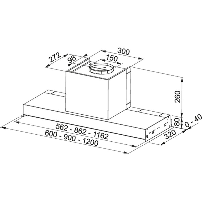 Exaustor Integrável Franke FST PLUS 608 X - Image 2