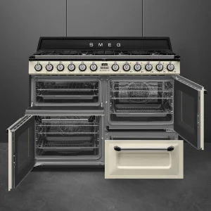 Fogão a Gás Smeg TR4110P1 - Victoria, Creme, 110cm, Gás, A - Image 2