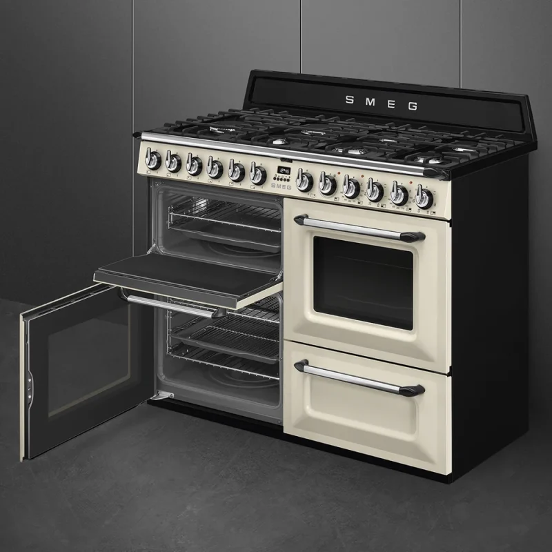 Fogão a Gás Smeg TR4110P1 - Victoria, Creme, 110cm, Gás, A - Image 6