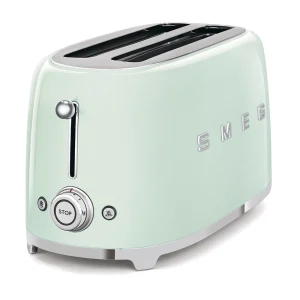 Torradeira 4 Tostas Smeg TSF02PGEU - Anni 50, Verde água - Image 3