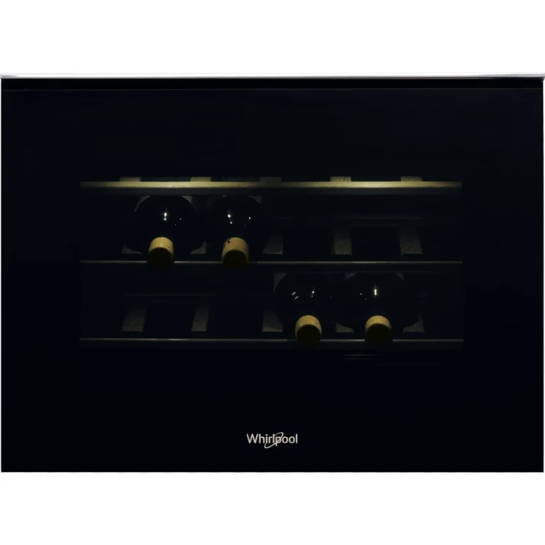 Garrafeira Encastrável Whirlpool W WC51201 - 44,8 a 45,5 cm, 26 Garrafas, Preto