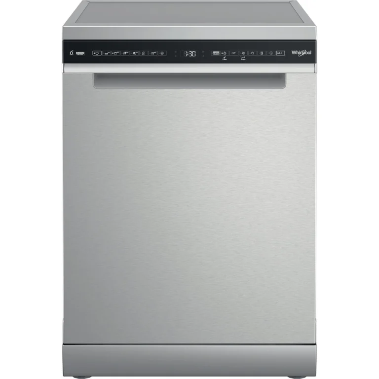 Máquina de Lavar Loiça Whirlpool W7F HS41 X - 60 cm, 15 Conjuntos, Inox