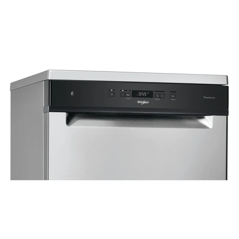 Máquina de Lavar Loiça Whirlpool WFC 3C34 P X - 60 cm, 14 Conjuntos, Inox - Image 5