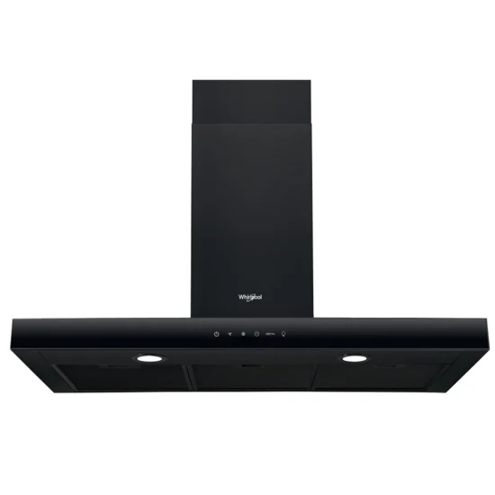 Chaminé de Parede Whirlpool WHBS92FLTK - 59.8 cm, 420 m³/h, Preto