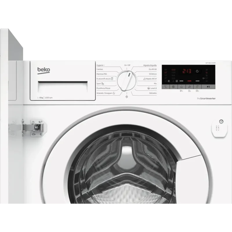 Máquina de Lavar Roupa Encastrável Beko WITV8612XW0R - Image 2