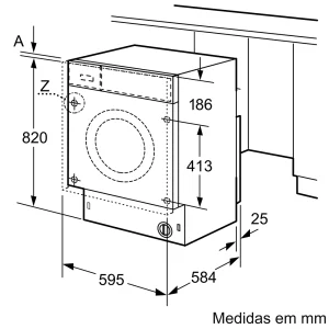 Máquina de Lavar e Secar Roupa Siemens WK14D543ES - Image 4