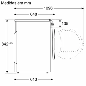 Máquina de Secar Roupa Bosch WQG245A0ES - Image 8