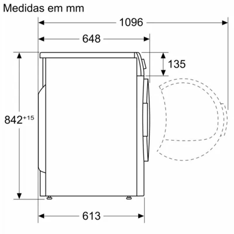 Máquina de Secar Roupa Bosch WQG245A0ES - Image 8