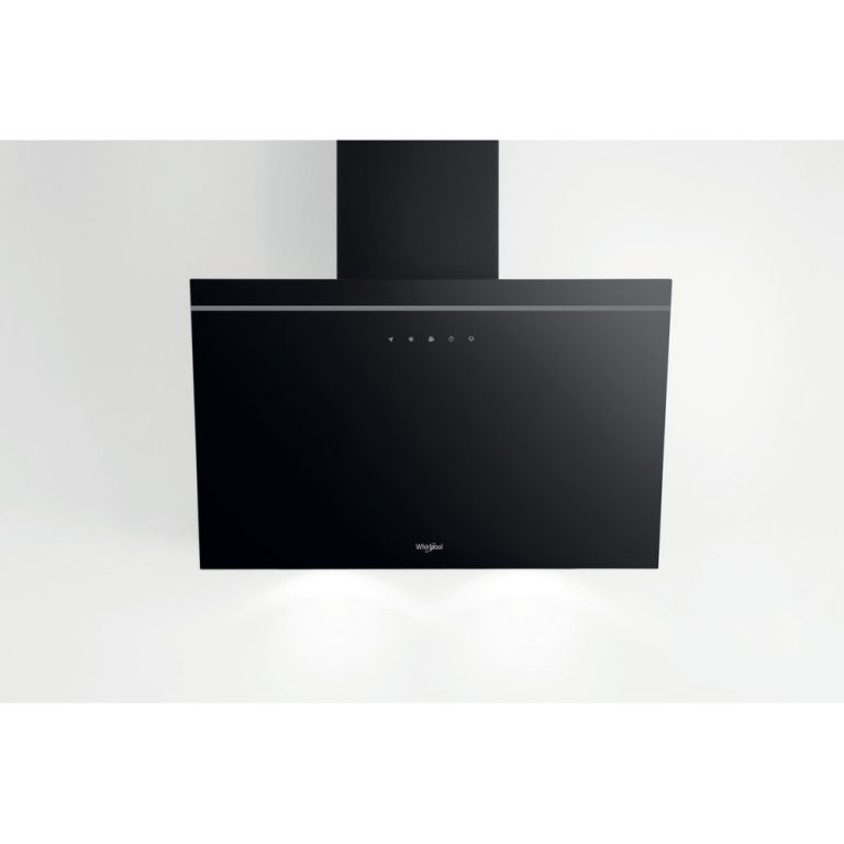Chaminé de Parede Whirlpool AKR 62F LT K - 59.8 cm, 650 m³/h, Preto