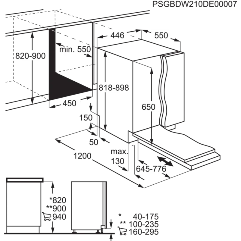 Máquina de Lavar Loiça AEG FSE74507P - Image 12