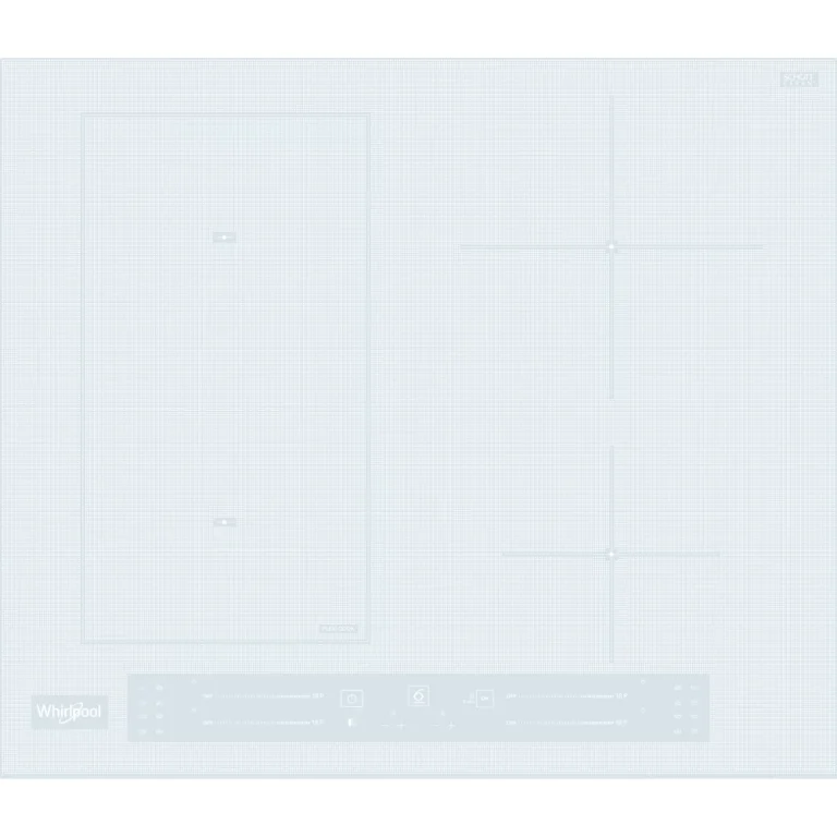 Placa de Indução Whirlpool WL S5360 BF/W - 60 cm, Elétrica, Vidro Branco