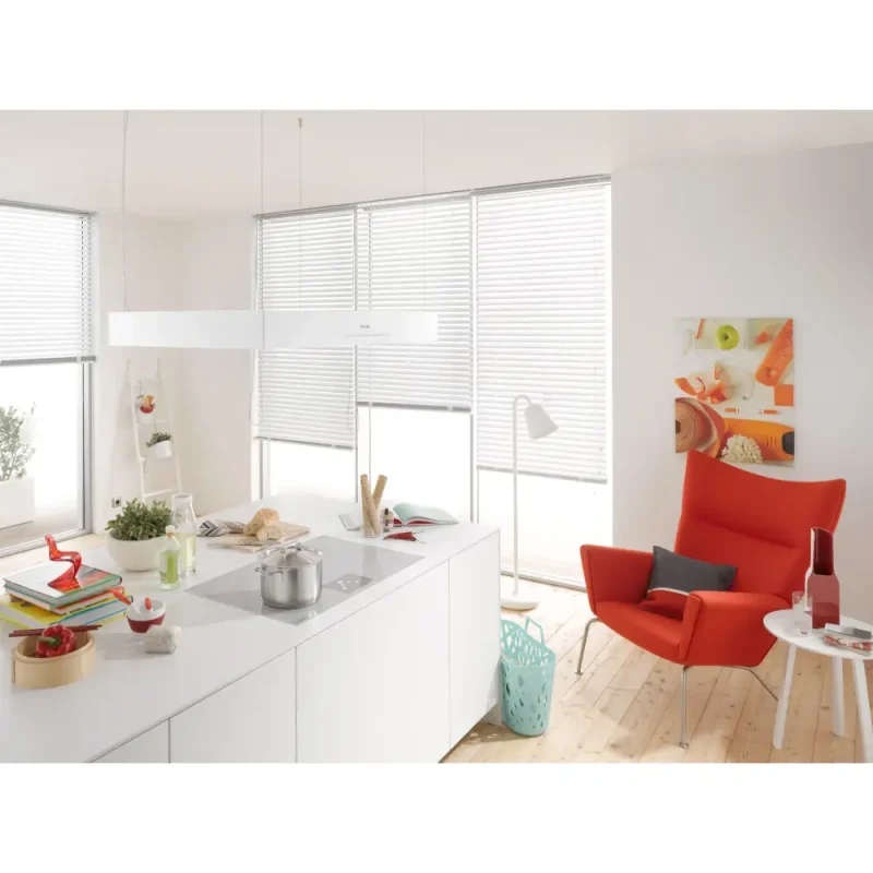 Exaustor de ilha Miele DA 6708 D Aura Edition 6000 Branco brilhante - Image 3