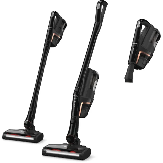 Aspirador vertical sem fios Miele Triflex HX2 Cat & Dog Preto obsidiana