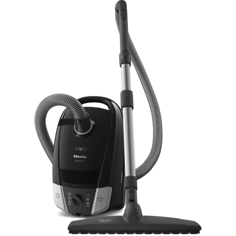 Aspirador com saco Miele Compact C2 Parquet XL Preto obsidiana